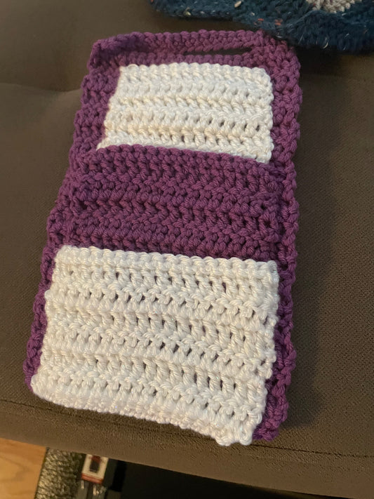 Crochet remote organizer